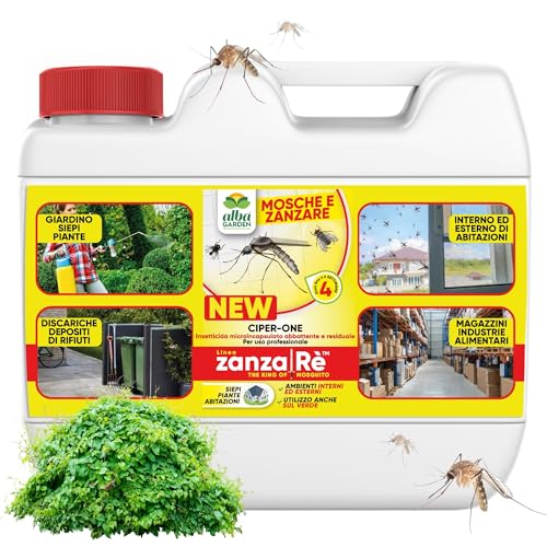 Albagarden - Insetticida Antizanzare Giardino 3 Litri