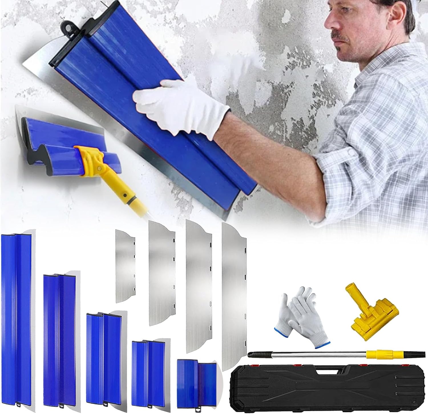 Set Spatole Superficie in Acciaio Inossidabile