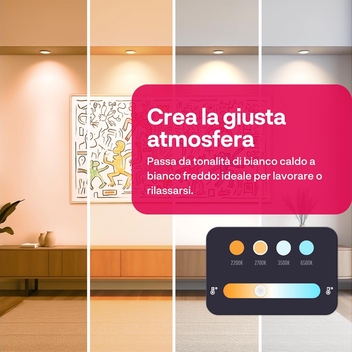 Innr Lampadina Smart GU10 Zigbee, Luce Bianca Calda/Fredda - immagine 4