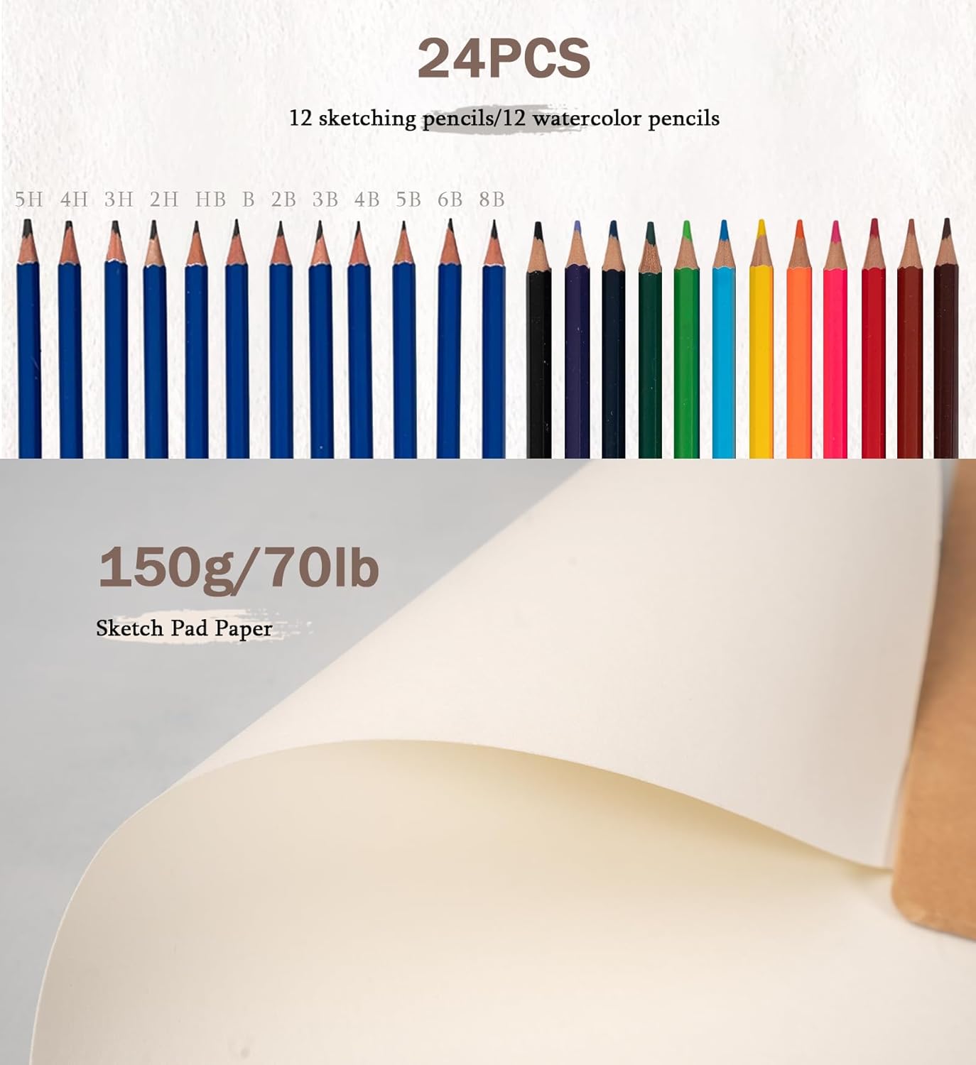 DJAR Set 79 Colori Acrilici con 3 Cassetti - immagine 4