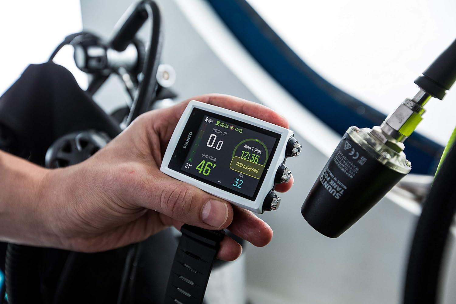 Suunto Dive Tank Pod - Trasmettitore Pressione Aria - immagine 3