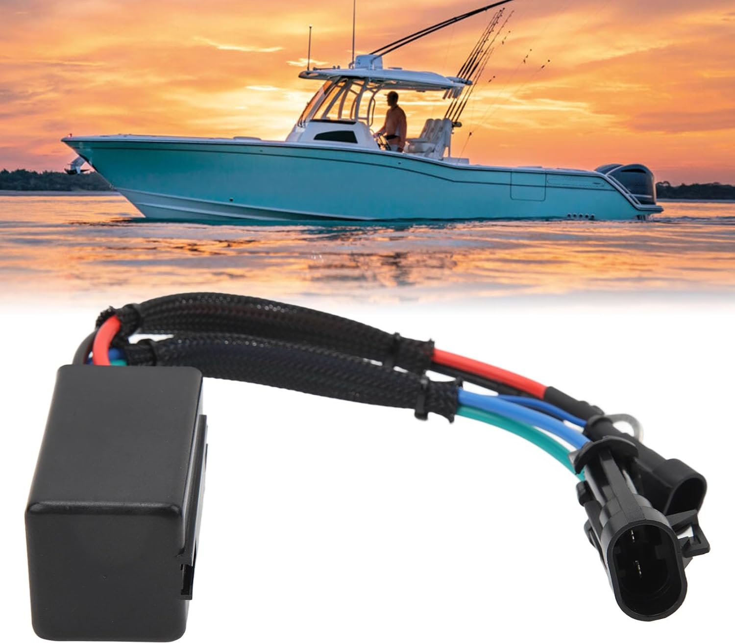 Interruttore Relè Trim Inclinabile 12V 586767 - immagine 2