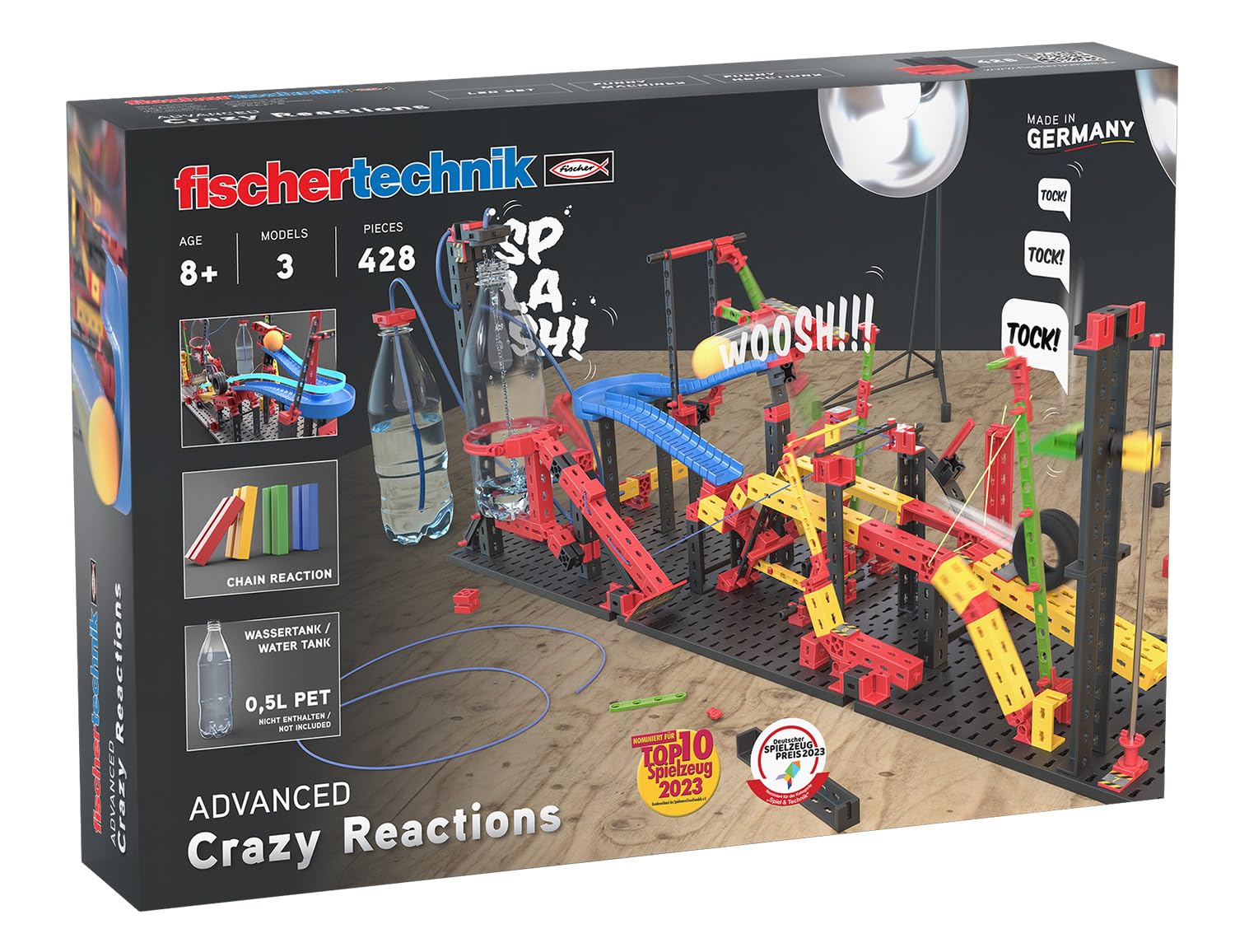 Fischertechnik Crazy Reactions 569018 - Kit Giocattolo