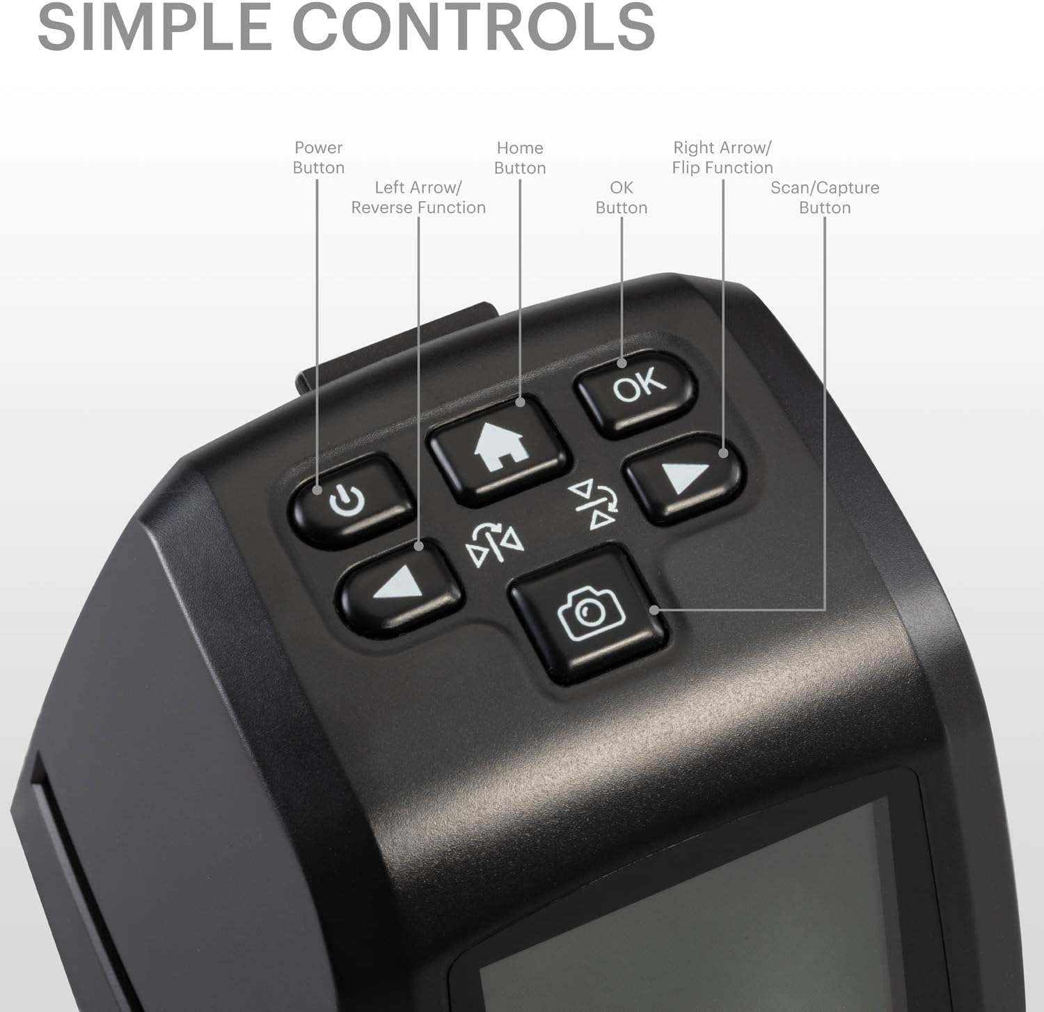 Kodak Mini Scanner Digitale Di Pellicole E Diapositive, Nero - immagine 3