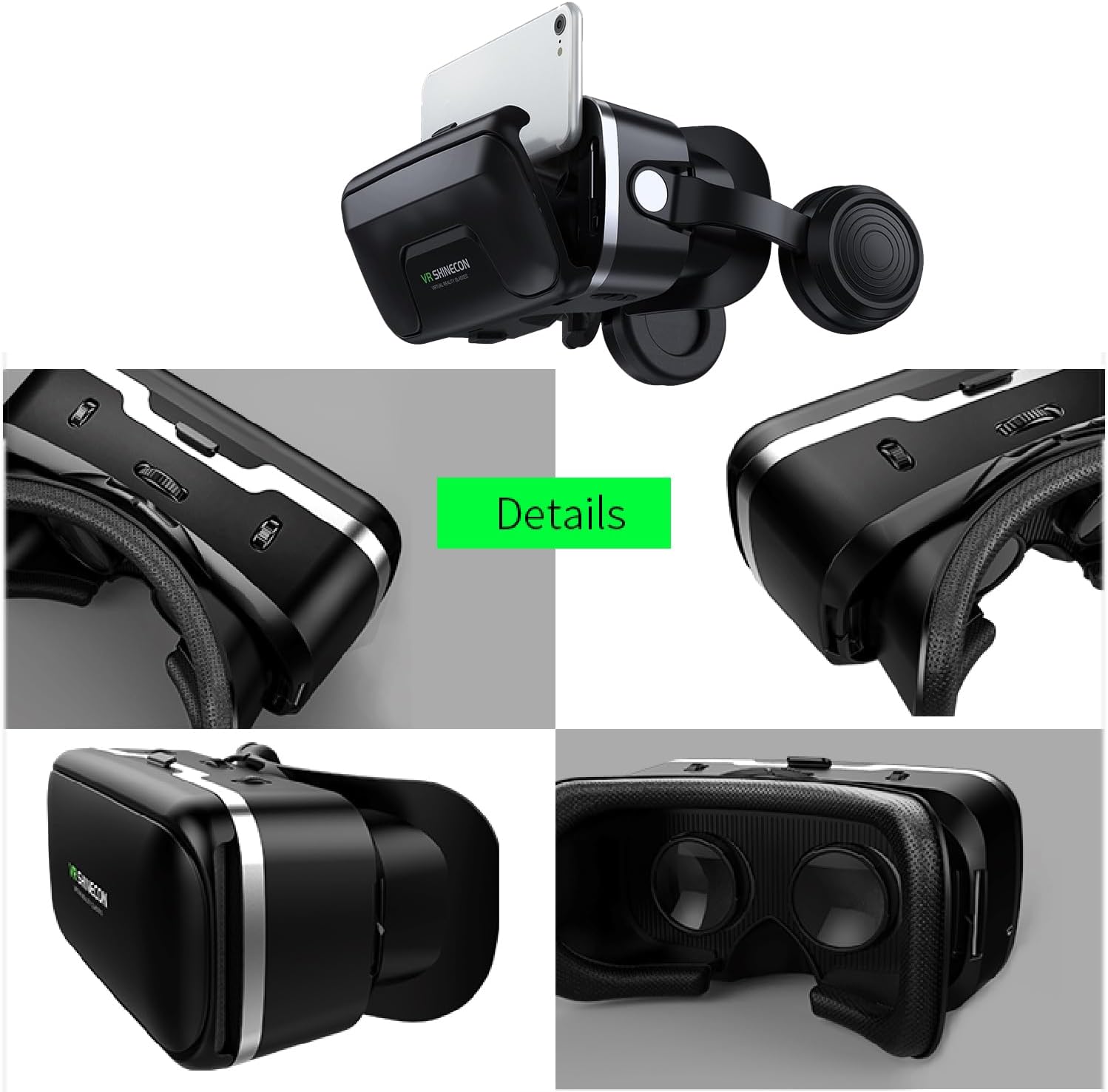 Cuffie VR Longlu con Controller per Smartphone - immagine 7