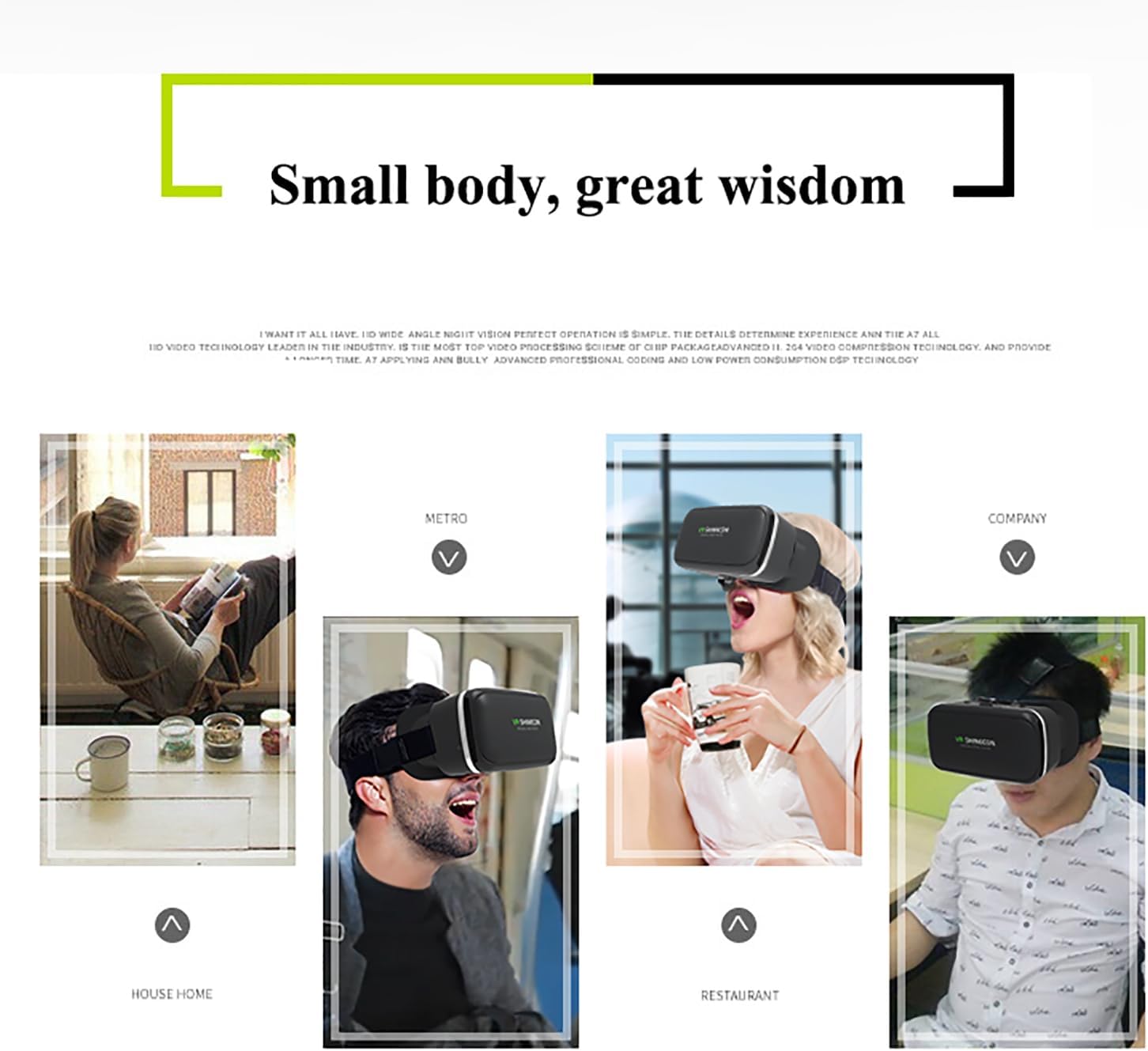 Cuffie VR Longlu con Controller per Smartphone - immagine 8