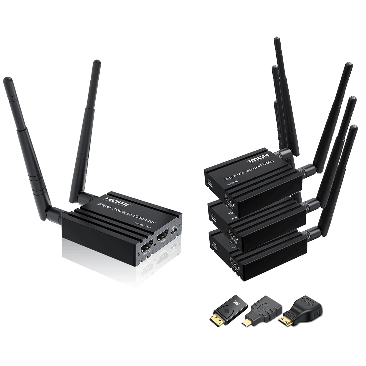 Wireless HDMI Transmitter and Receiver 4k 200M