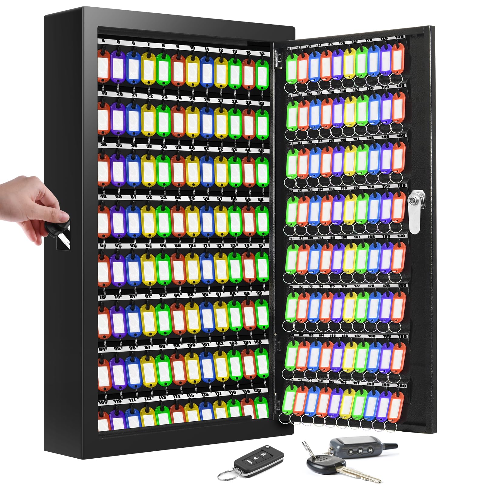 Cassetta Portachiavi Antifurto per 200 Chiavi