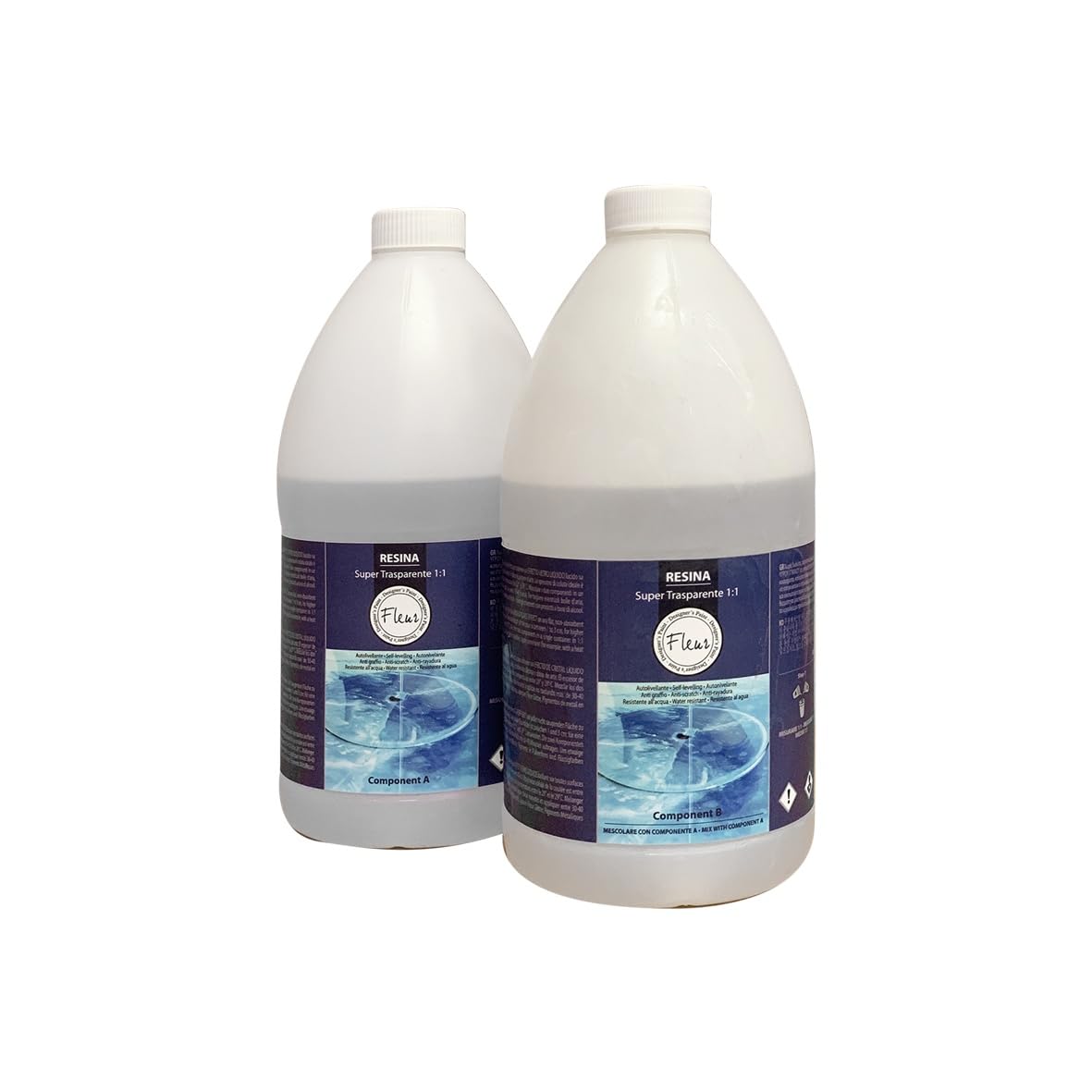 Fleur Designer's Paint Resina Epossidica Trasparente 1,9L