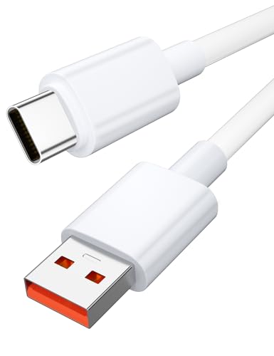 Cavo USB C ricarica rapida 8A 1M per Redmi Note 14 13 12 Pro 14C A3, cavo caricatore tipo C cavo USB a USBC, cavo di ricarica rapida e sincronizzazione per iPhone 16e 16 Pro Max 15 Samsung A16 A15 A15