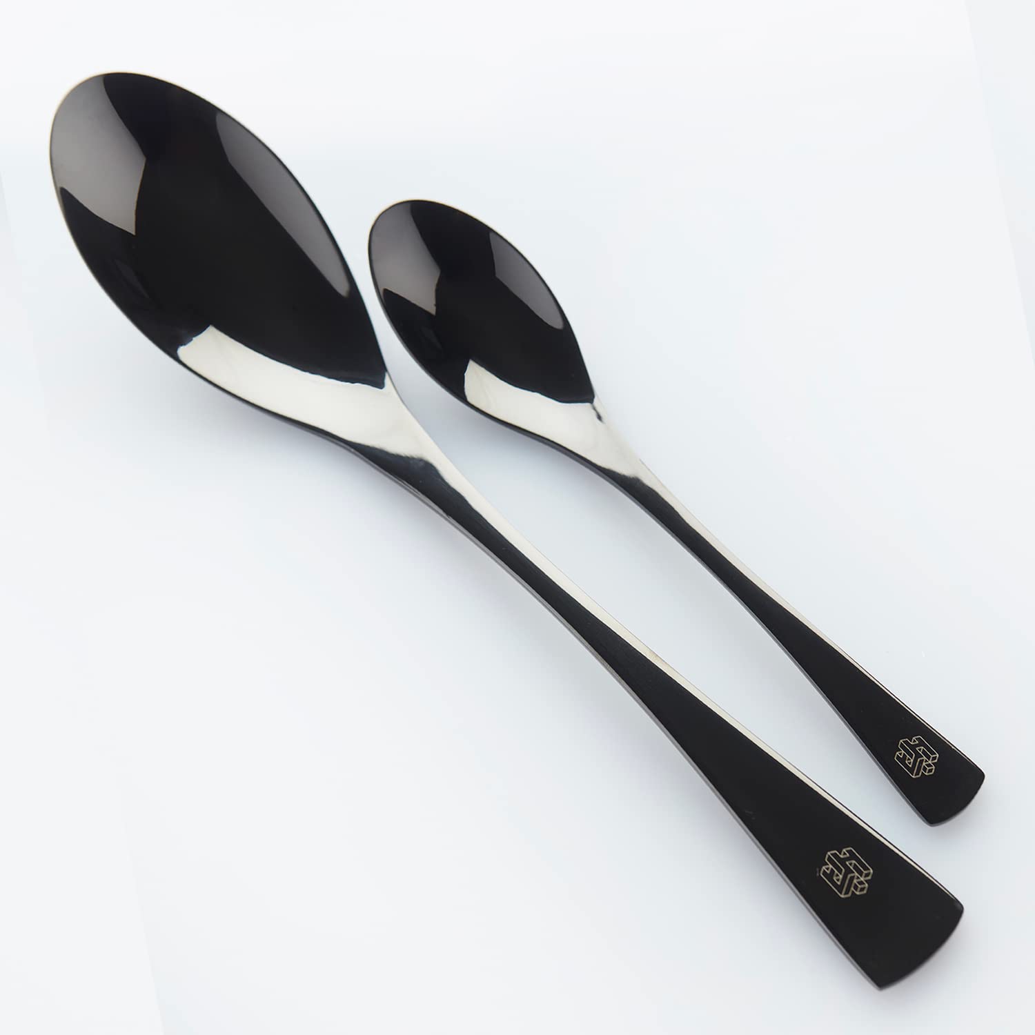 Chef Frank Haasnoot - Set 2 Cucchiai per Quenelle, Nero