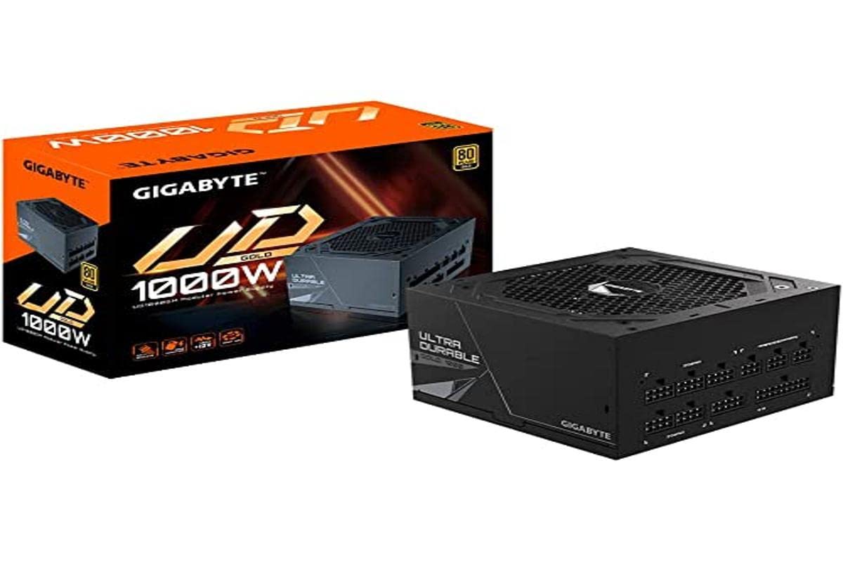 Gigabyte UD1000GM - Alimentatore 1000W ATX, Nero