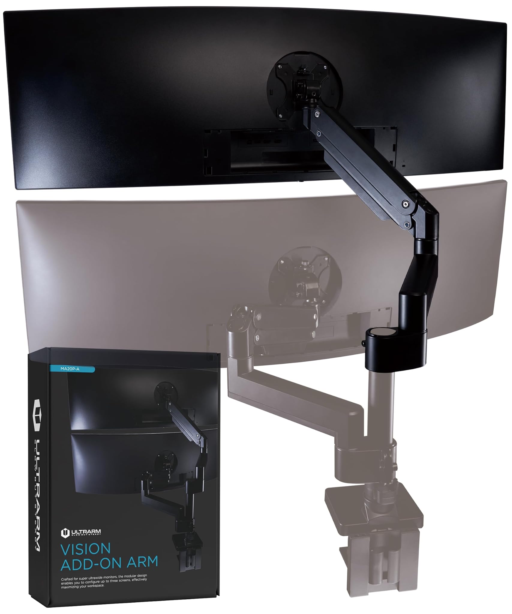 Ultrarm Braccio di Prolunga Doppio per Monitor 49"