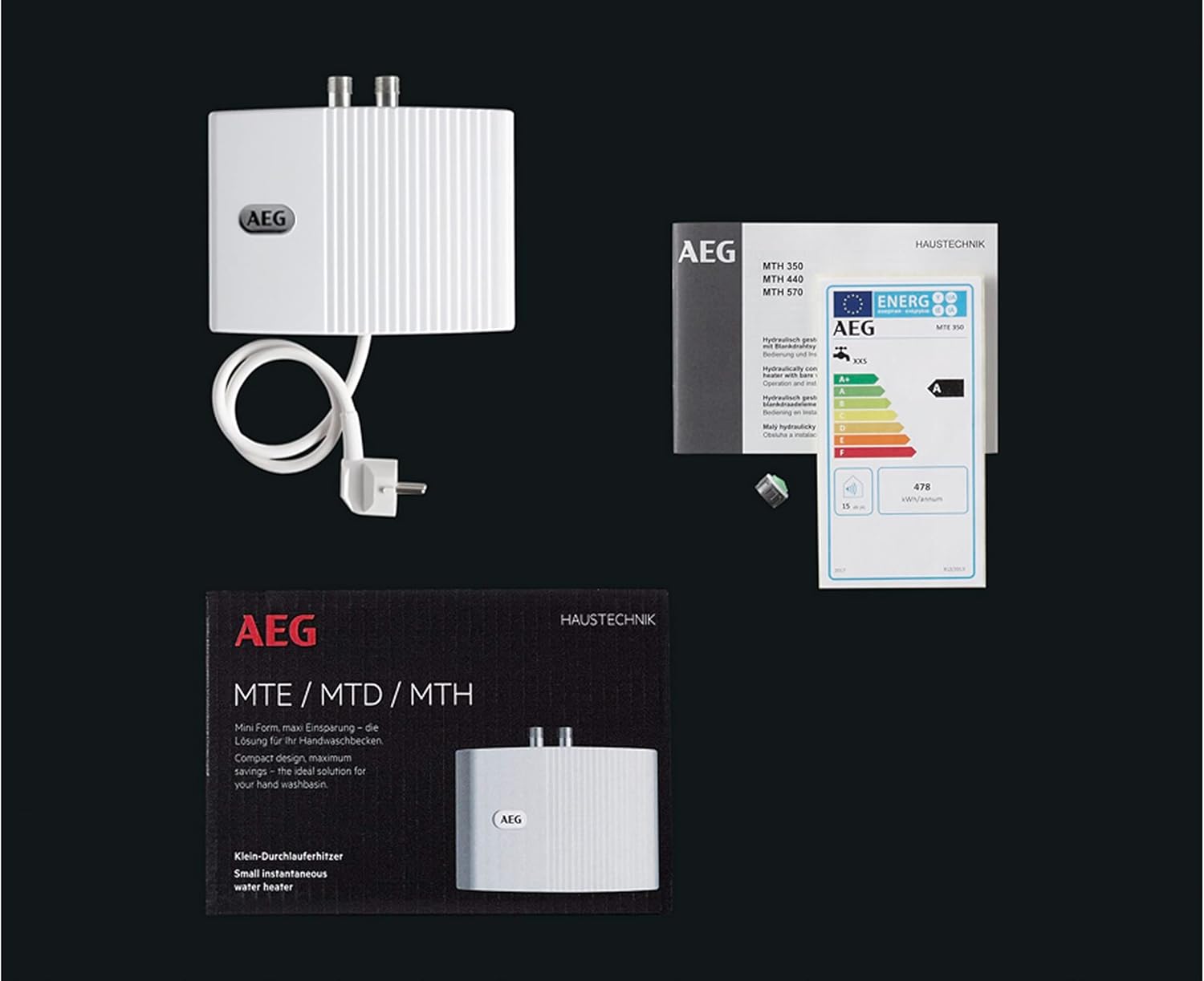 AEG MTH 350 - Scaldabagno Istantaneo Elettrico 3,5 kW - immagine 4