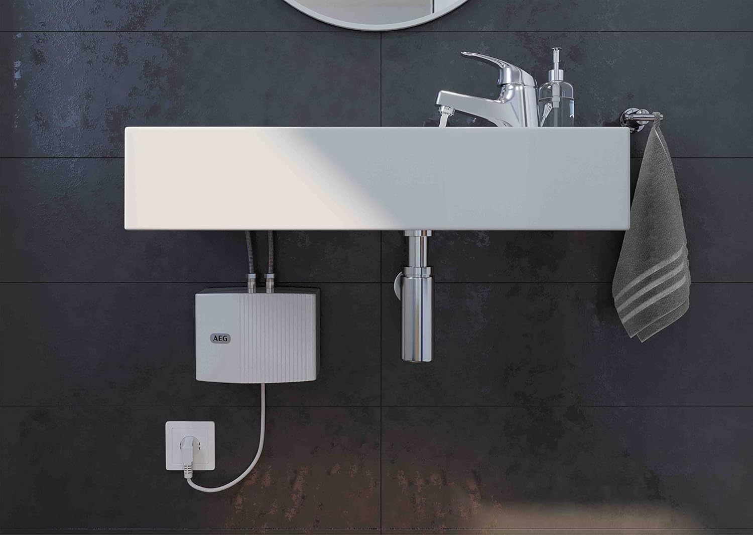 AEG MTH 350 - Scaldabagno Istantaneo Elettrico 3,5 kW - immagine 8