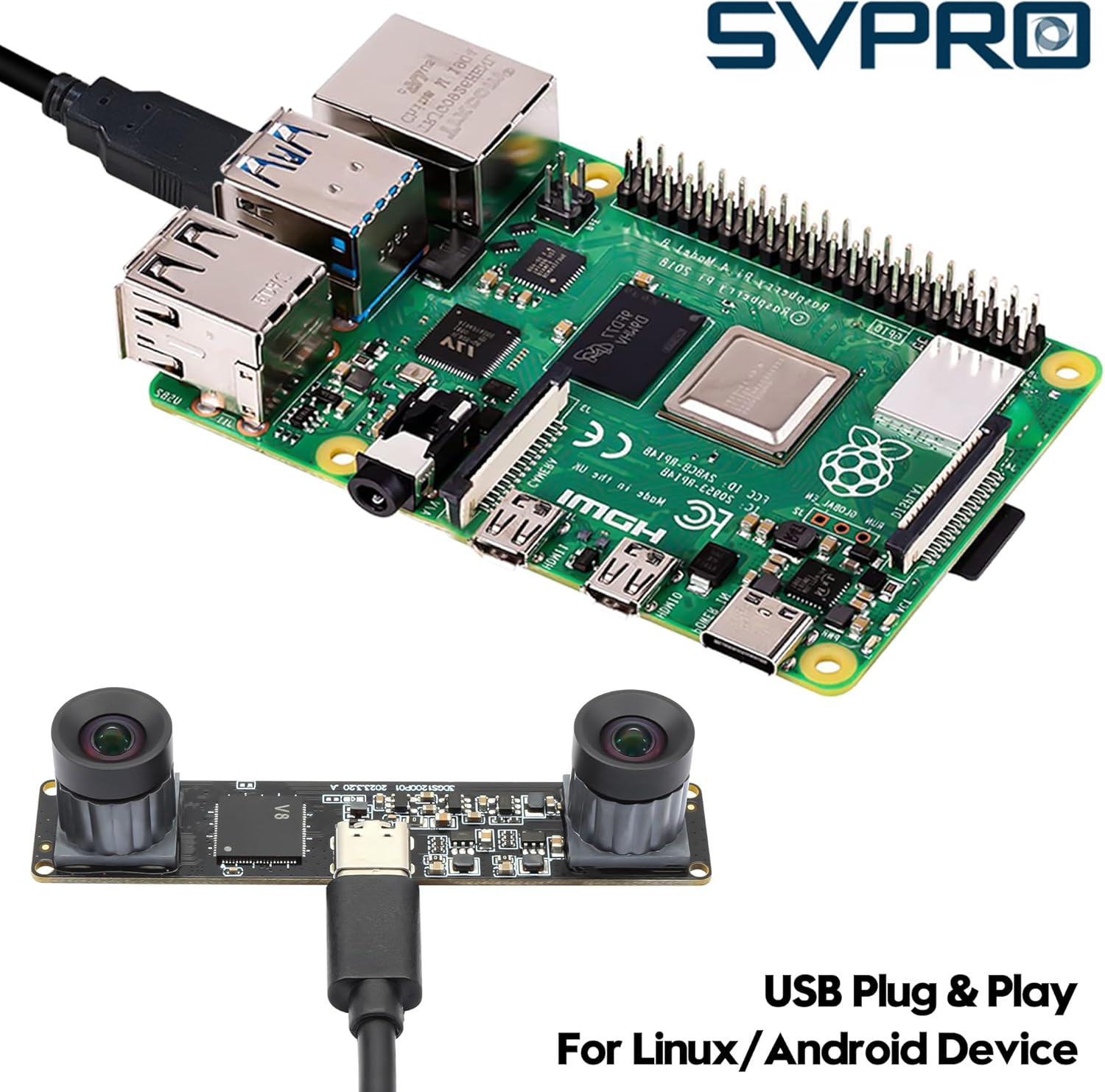 Svpro Global Shutter USB Camera 1200P 60fps - immagine 5