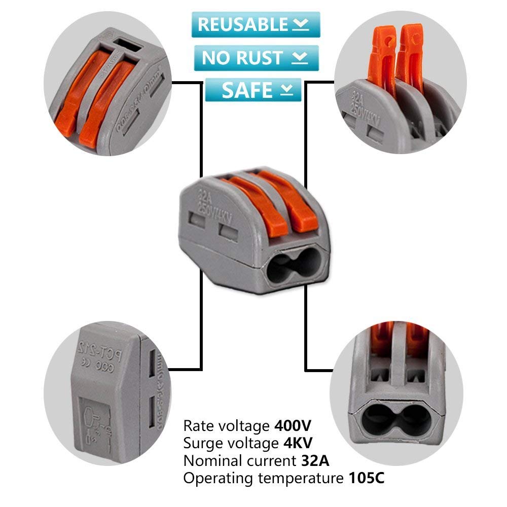 CESFONJER Connettori Compatti per Conduttori - immagine 4