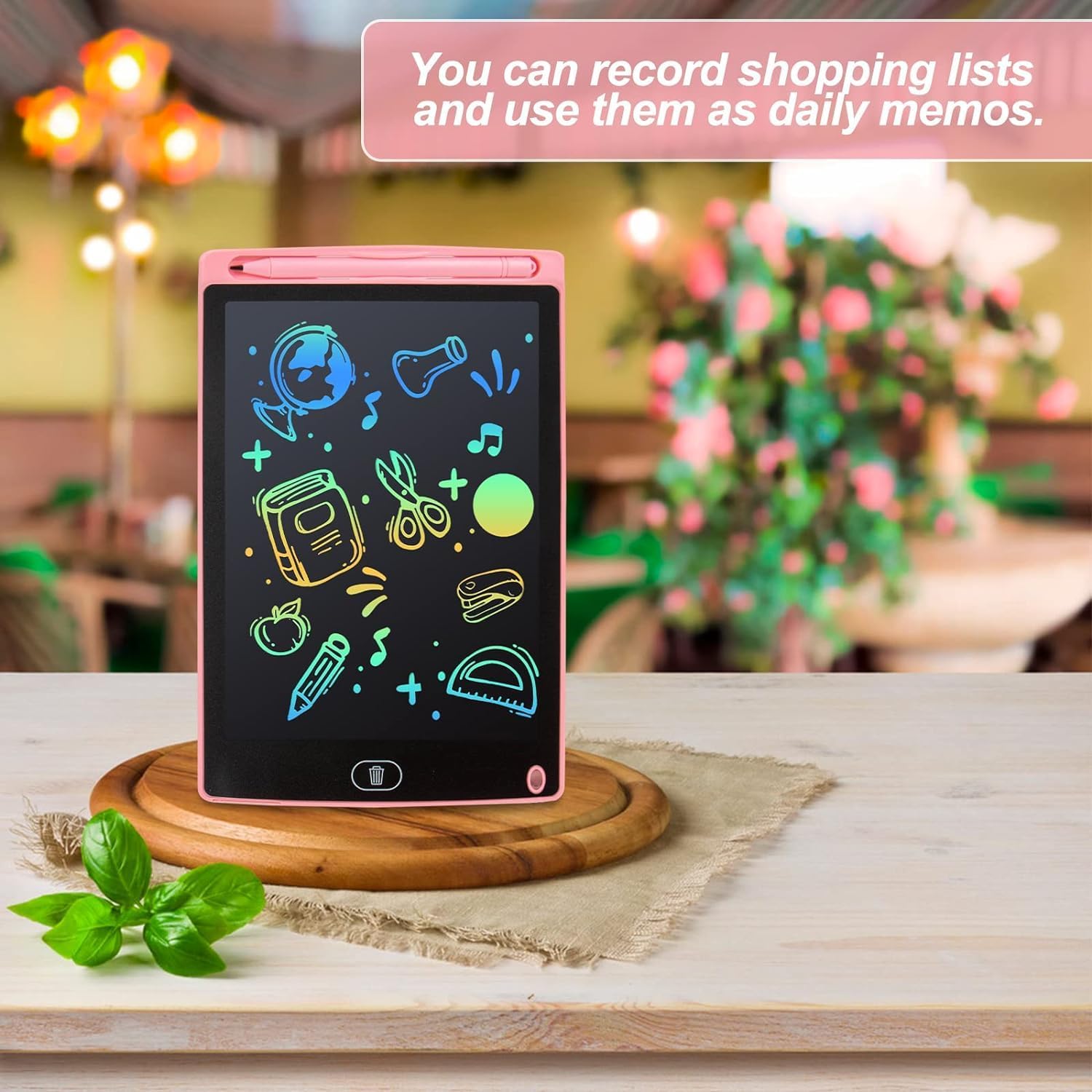 Tavoletta Grafica Bambini LCD 8,5 Pollici 2 Pezzi - immagine 5