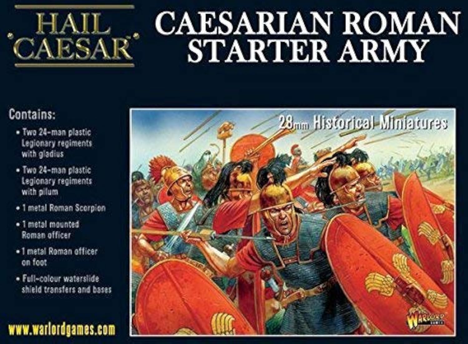 Warlord Games Caesarian Roman Starter Army - 96 Figure