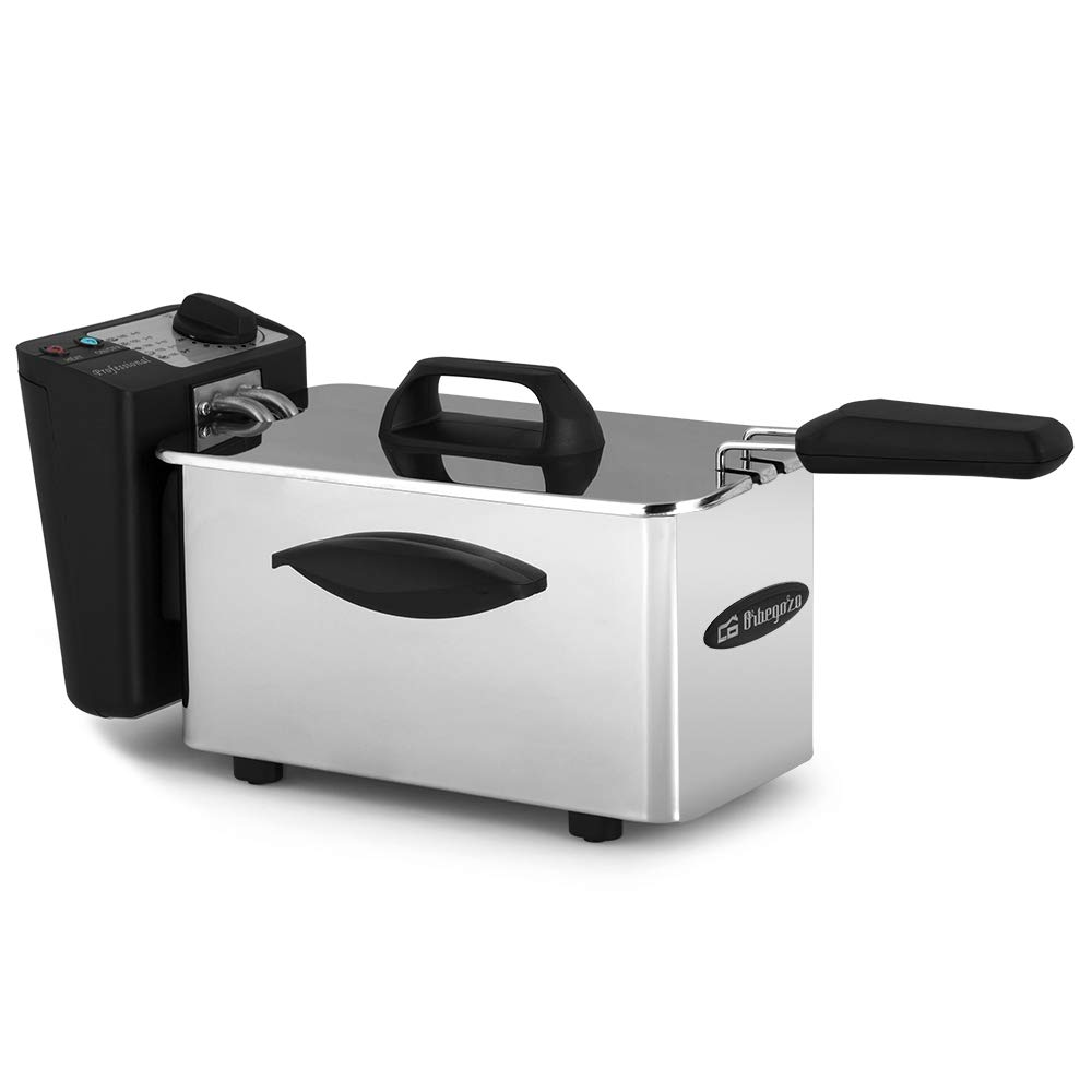 Orbegozo FDR-16 Friggitrice, 1500W, 1.5L, Inox