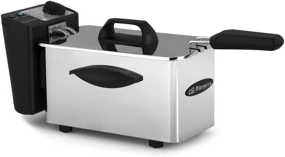 Orbegozo FDR-16 Friggitrice, 1500W, 1.5L, Inox - immagine 1