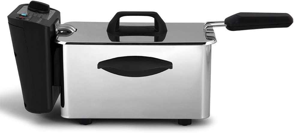 Orbegozo FDR-16 Friggitrice, 1500W, 1.5L, Inox - immagine 2