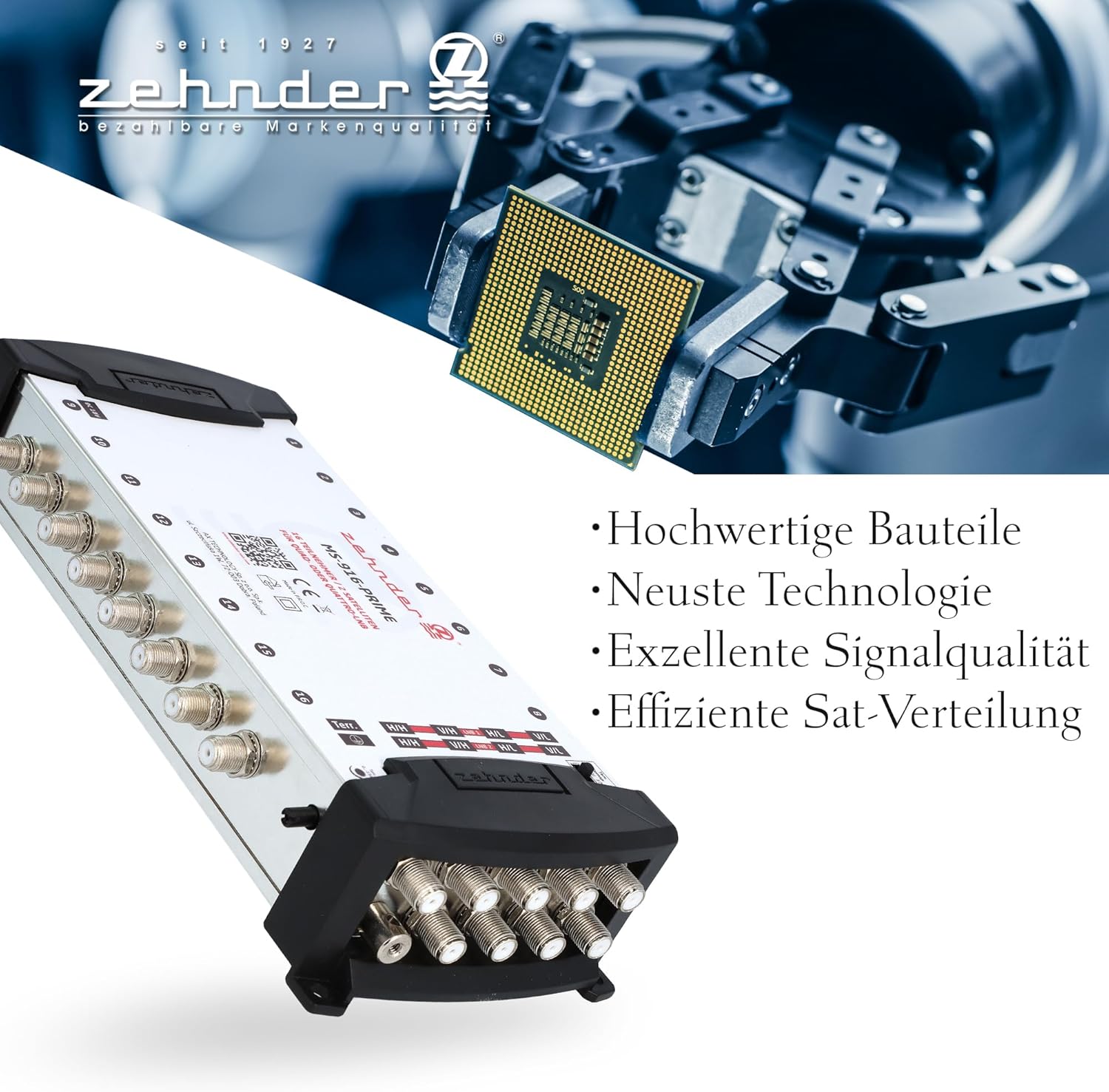 Zehnder 9/16 Multiswitch 16 Partecipanti 2 Satelliti - immagine 5