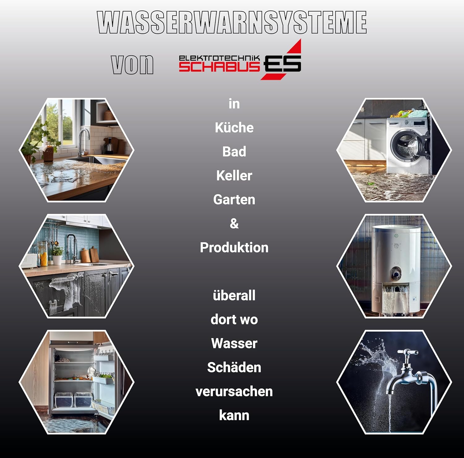 Schabus Rilevatore d'Acqua SHT 218 per Controllo Pompa - immagine 6