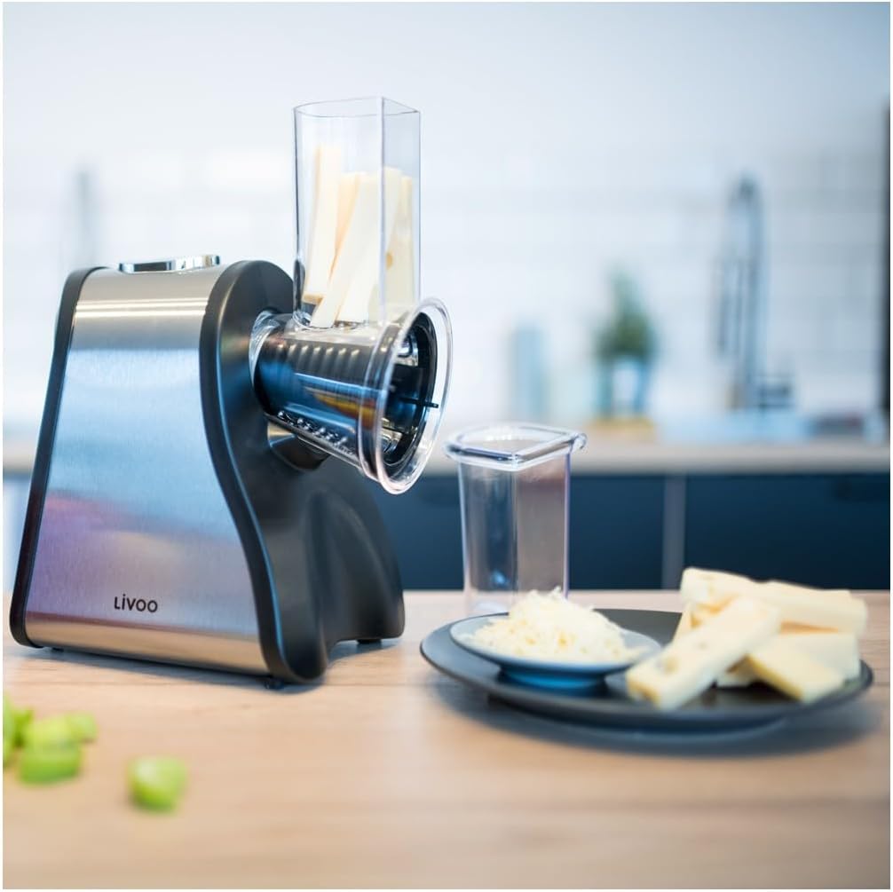 Livoo Grattugia Elettrica Multifunzione DOP192-200W - immagine 2