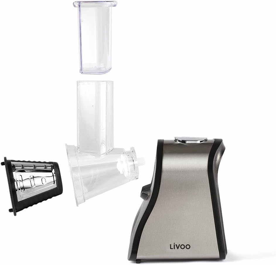 Livoo Grattugia Elettrica Multifunzione DOP192-200W - immagine 5