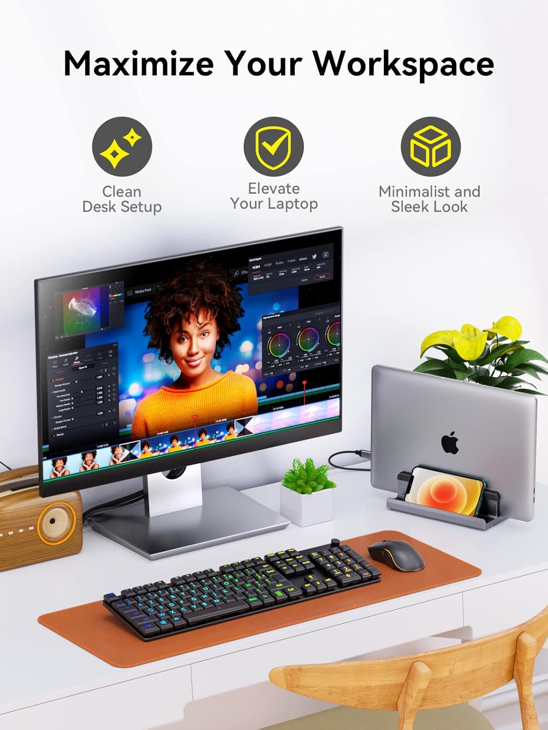 Quuge Docking Station USB-C 8 in 1 con HDMI 4K - immagine 7