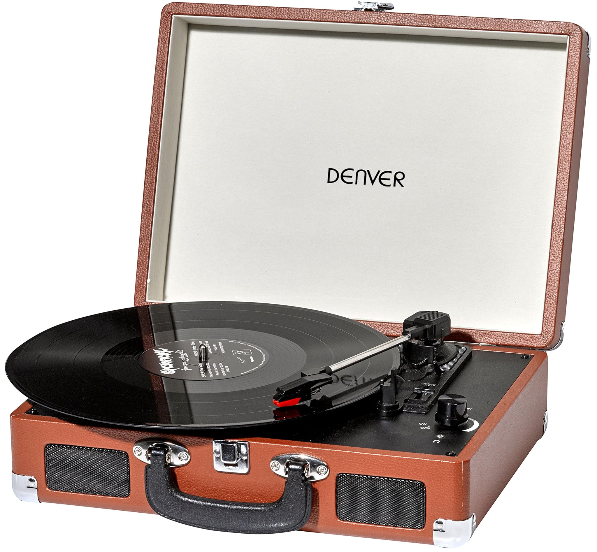 Giradischi Denver VPL-120BROWN Design Valigia