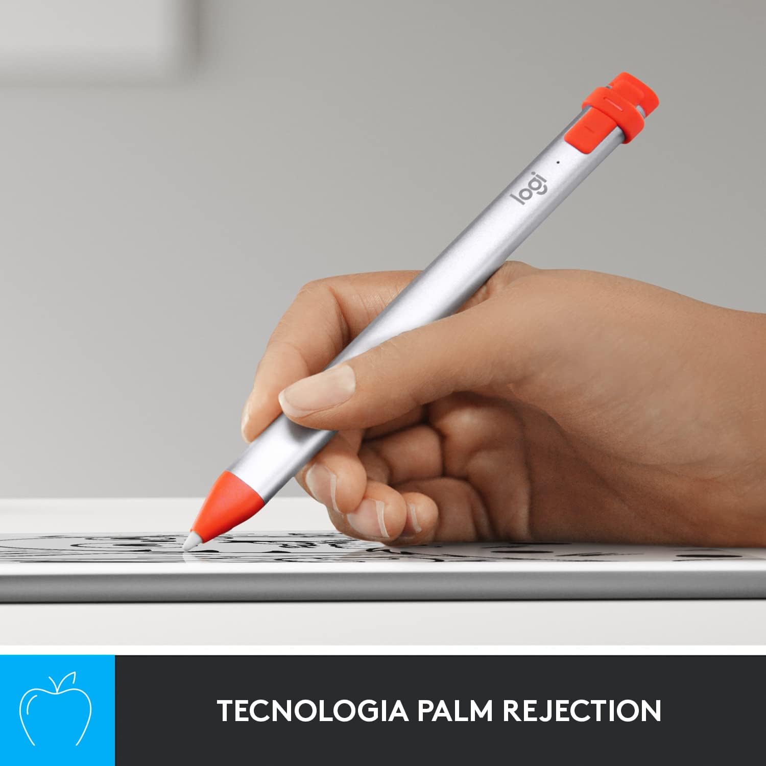 Logitech Crayon - Matita Digitale per iPad (2018+) - immagine 3