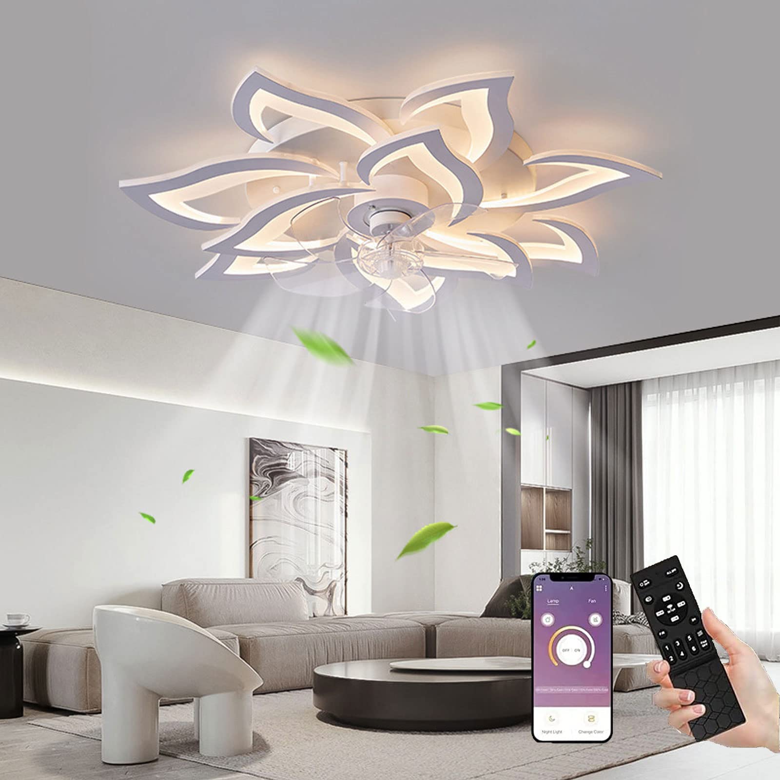 Ventilatore Da Soffitto con Illuminazione LED 100W