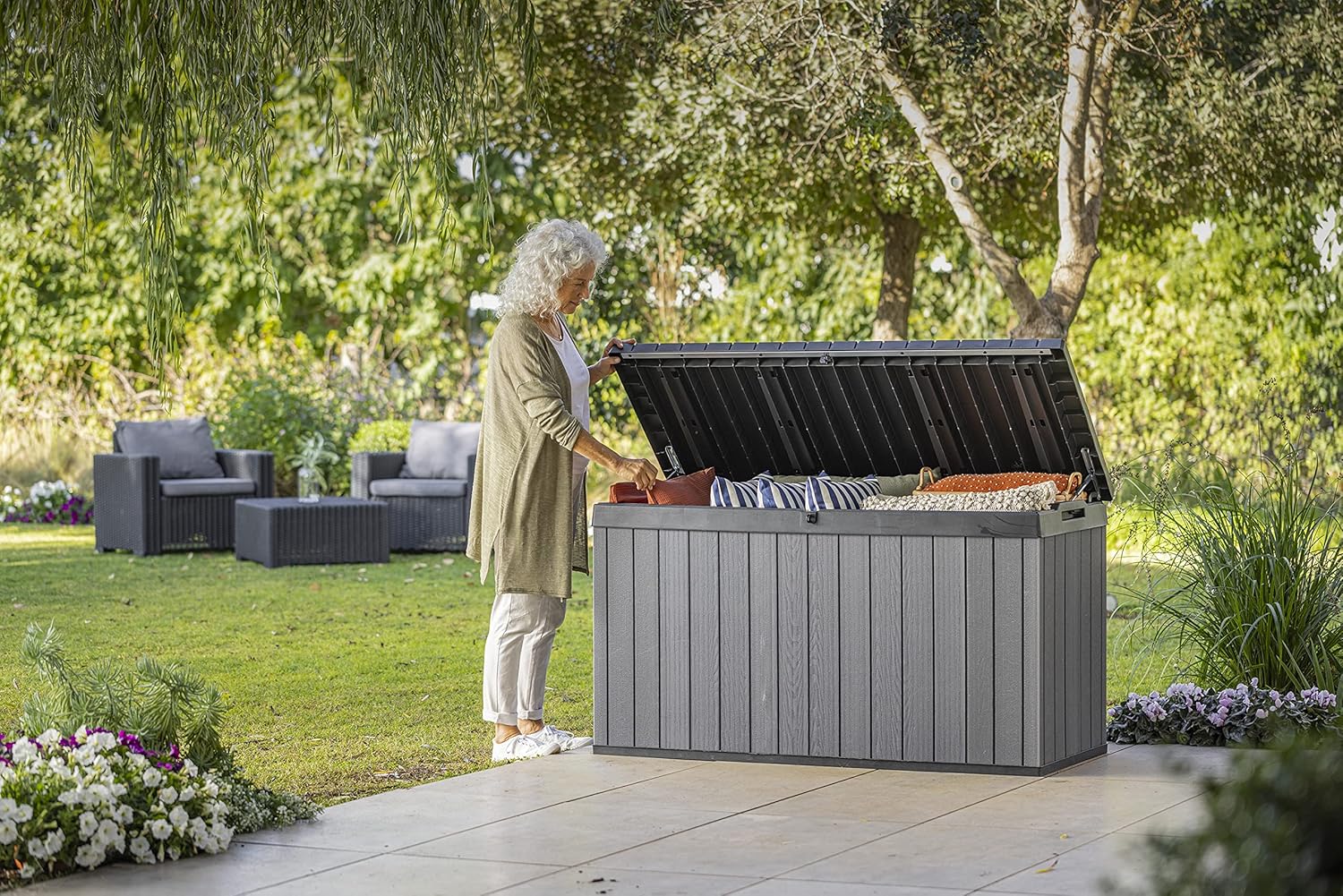 Koll Living Contenitore per Cuscini 570 Litri - immagine 3