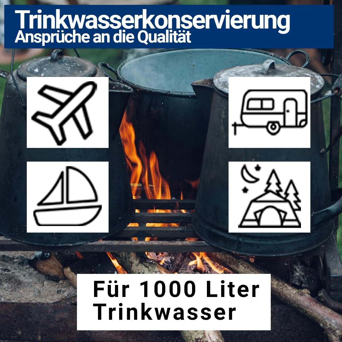 Contenitore Trattamento Acqua Potabile 1000 Litri - immagine 3