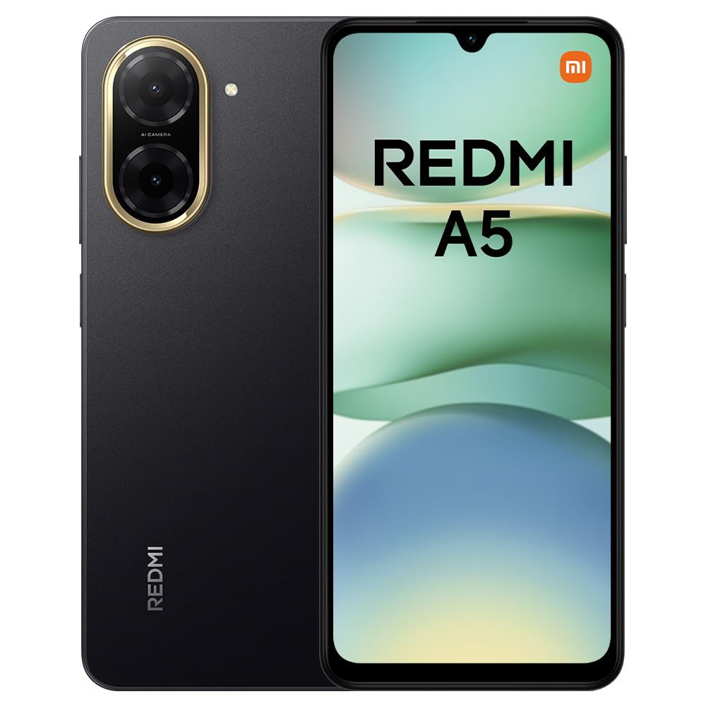 Redmi A5 Smartphone 4+128GB, Nero