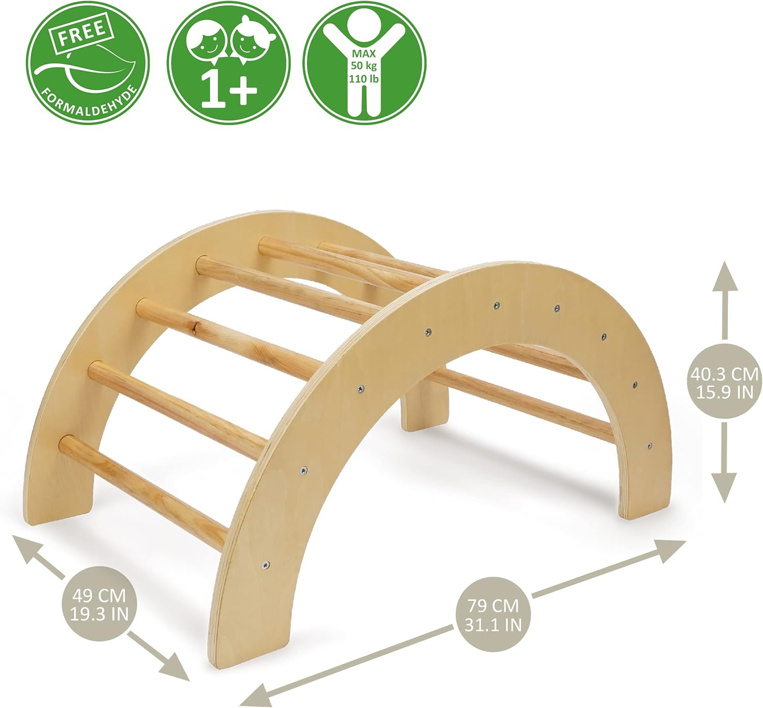 509 Crew Zoo 2 in 1 - Arco da Arrampicata con Scivolo - immagine 2