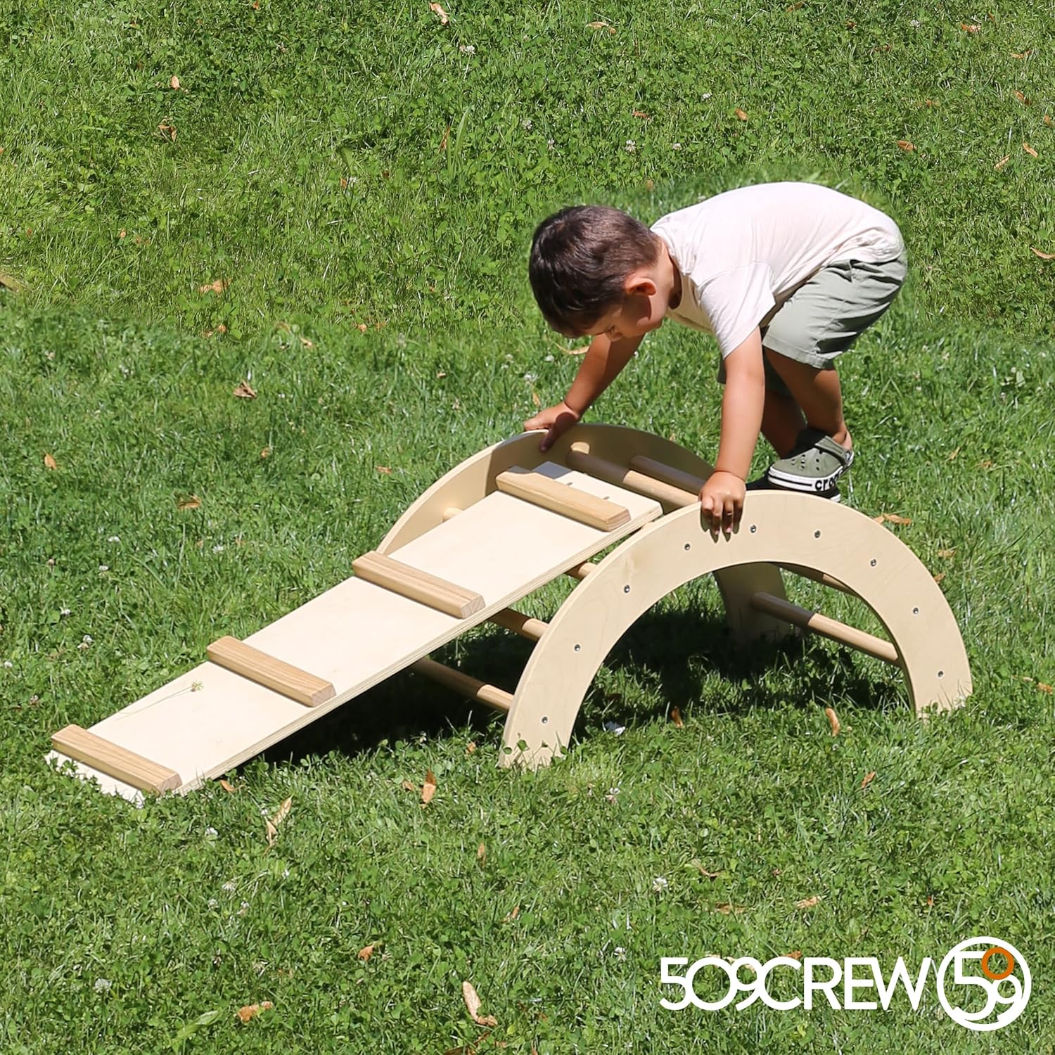 509 Crew Zoo 2 in 1 - Arco da Arrampicata con Scivolo - immagine 5