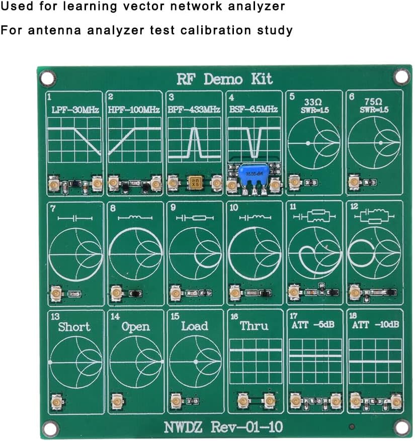 RF Test Board, RF Test Board Demo Calibration Board Vector Network ...