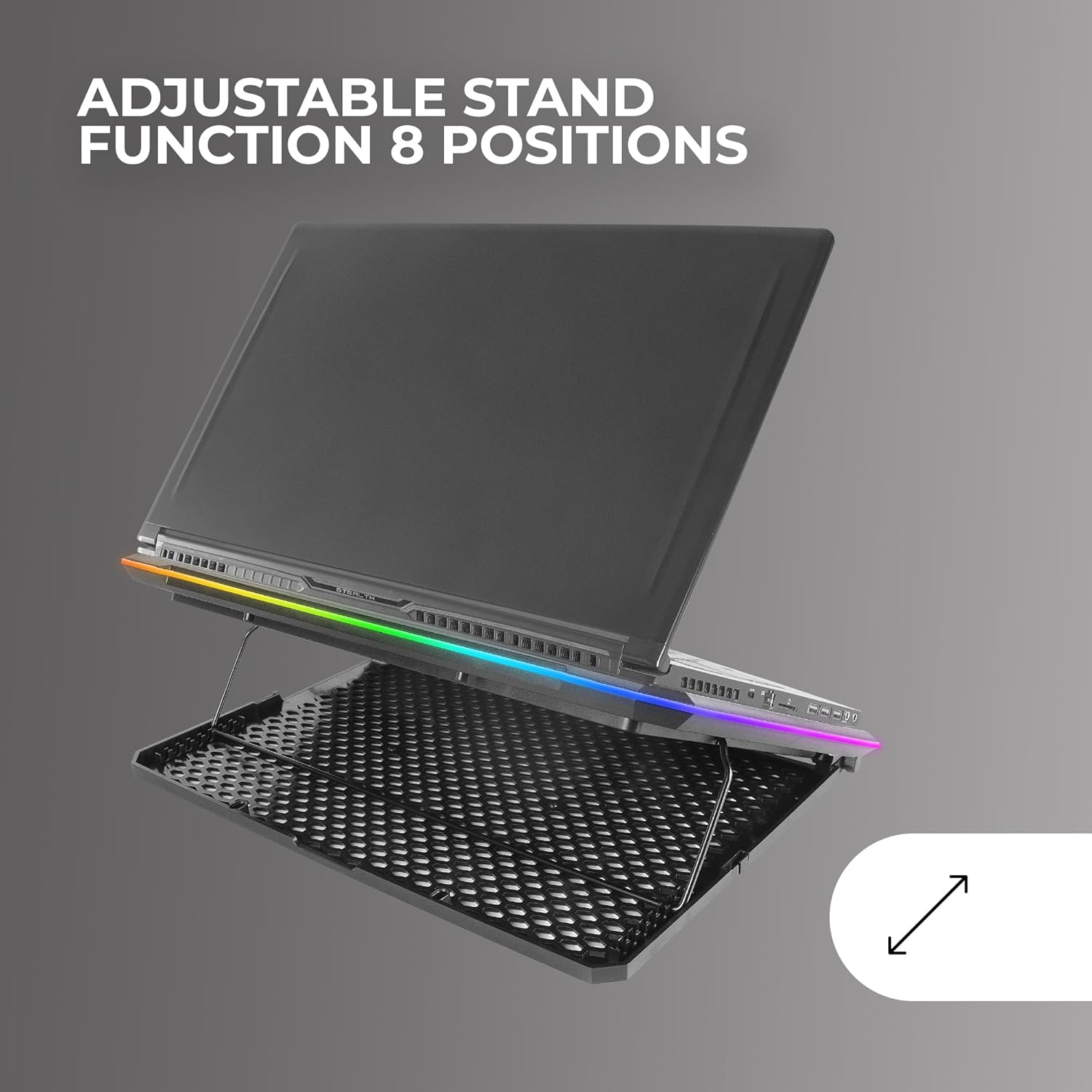 Mars Gaming MNBC13 - Base Raffreddamento Notebook 17", Nero - immagine 4