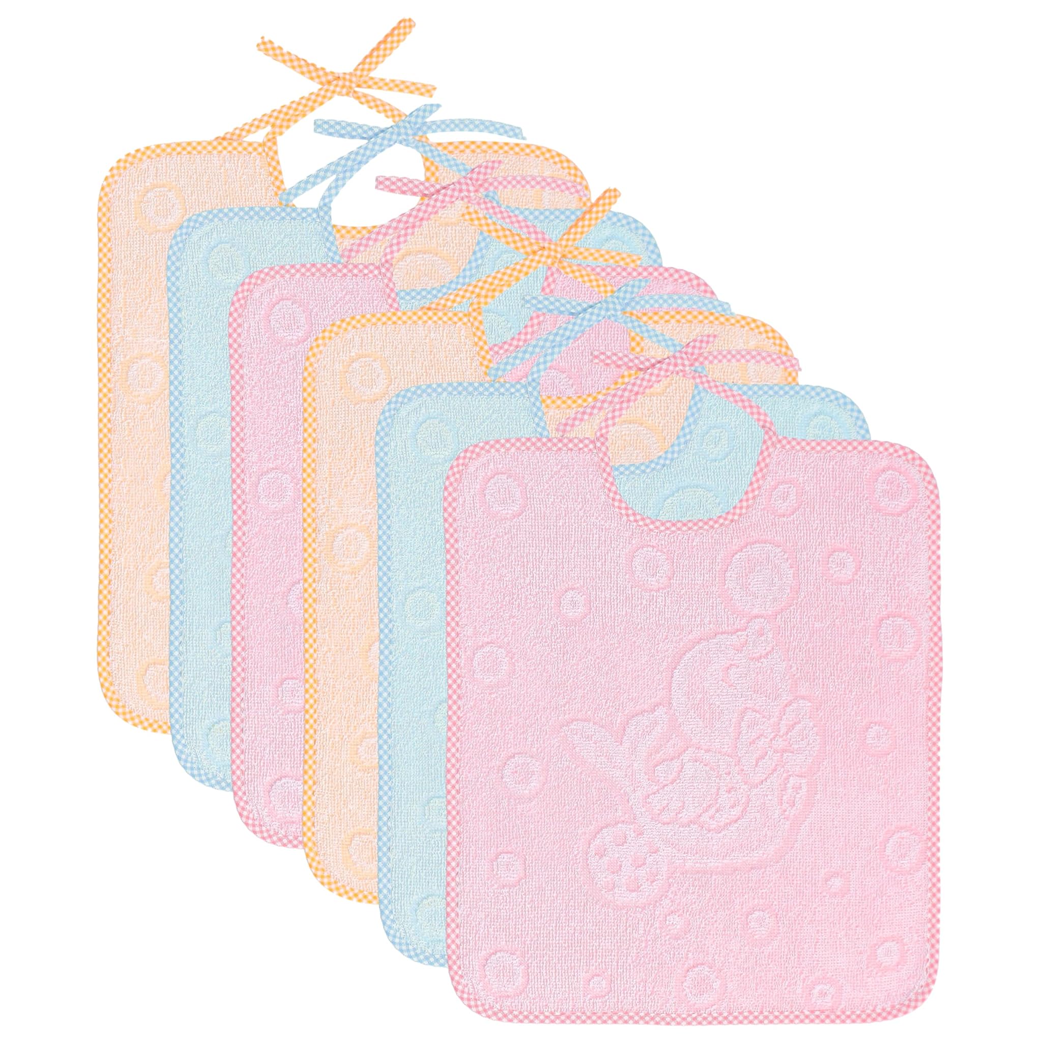 EMMEBi bavaglini lacci pappa asilo spugna cotone bambini prodotti in Italia