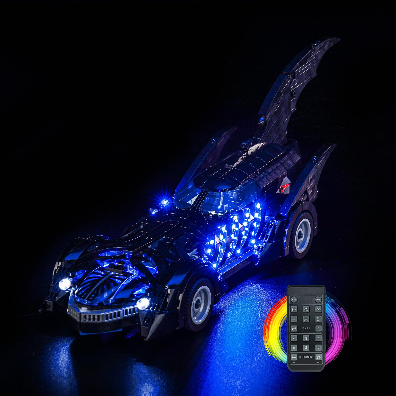 Kit Luce LED per Lego B'atman Forever B'atmobile 76304