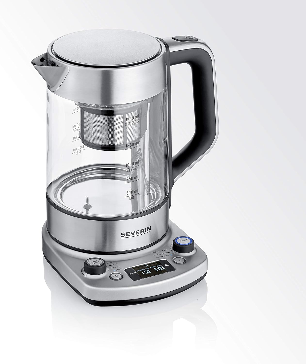 Severin Bollitore e Tea Maker 1.7L/1L WK 3422 - immagine 12