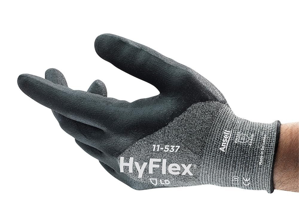 Ansell HyFlex 11-537 Guanti da Lavoro Resistenti al Taglio - immagine 1