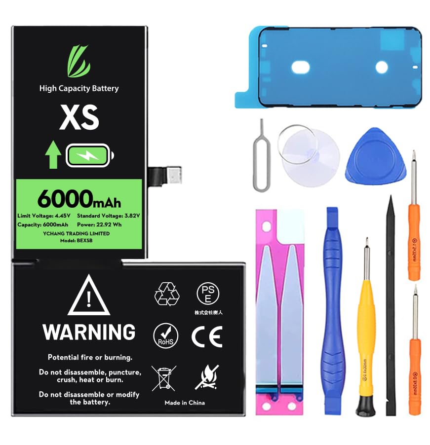 Ll Trader Batteria per iPhone XS 6000mAh