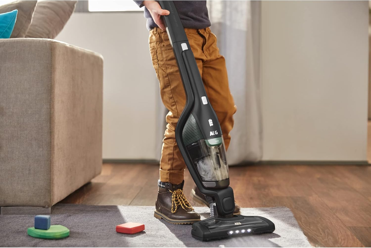 AEG CX7-2-45MÖ, Aspirapolvere a Batteria, Nero Ecologico - immagine 7