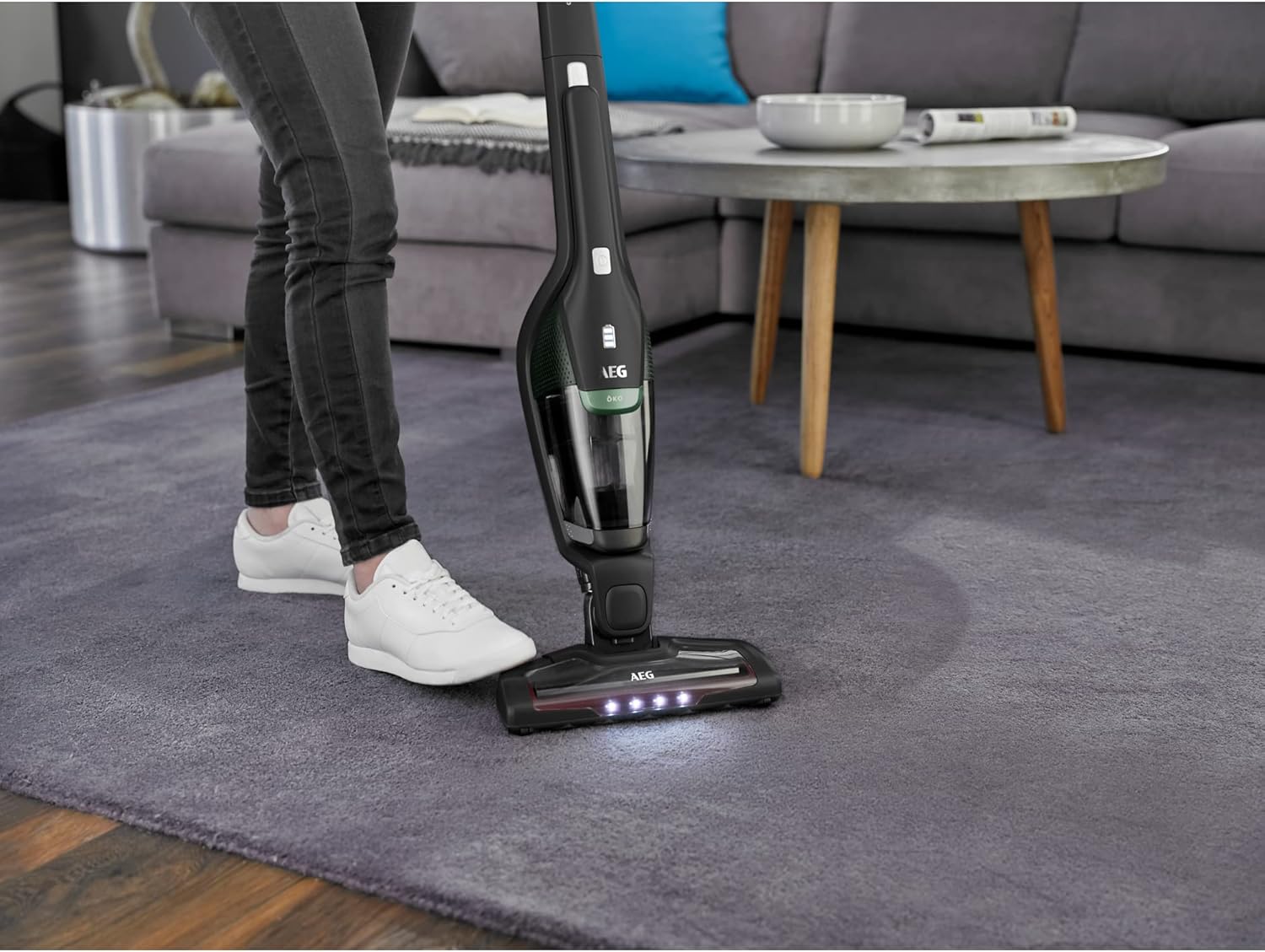 AEG CX7-2-45MÖ, Aspirapolvere a Batteria, Nero Ecologico - immagine 8