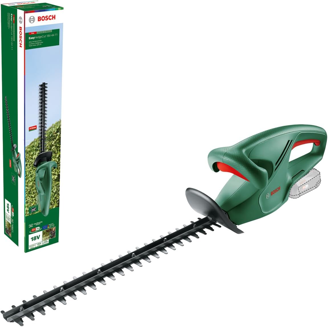 Bosch EasyHedgeCut 18V-44-11 - Tagliasiepi a Batteria