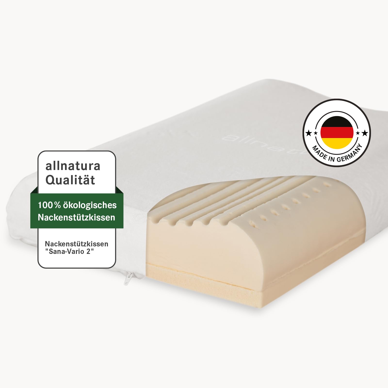 Allnatura Cuscino Ortopedico Cervicale Sana-Vario 2